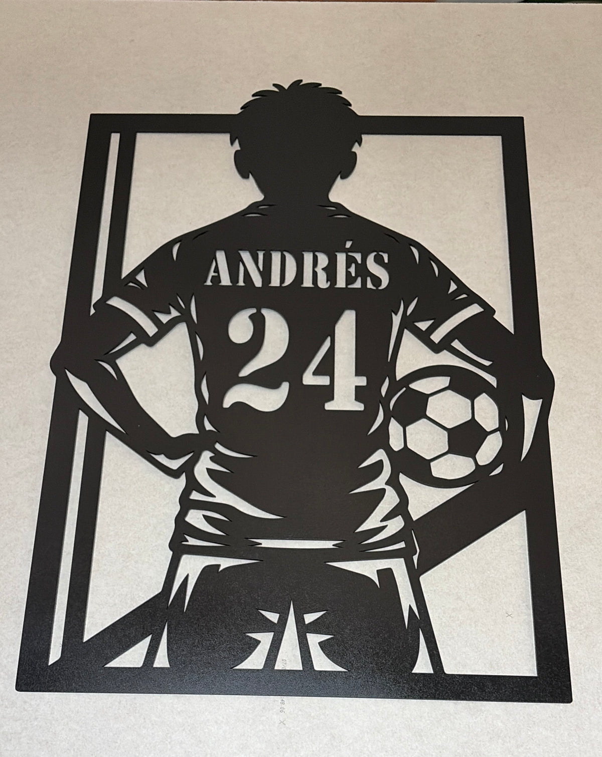Cuadro de fútbol 50x70